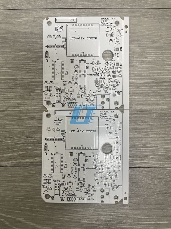 Pcb de metal de alta conductividad térmica de espesor de 0,6-6,0 mm y acabado de superficie personalizado