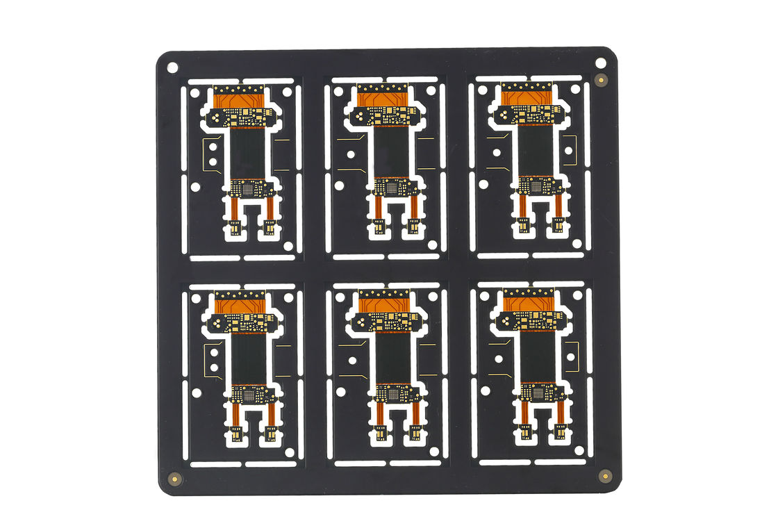 SMD Bga Dip Rigid Flex PCB Asamblea de 4 capas Sanforizado Hasl Lf Superficie