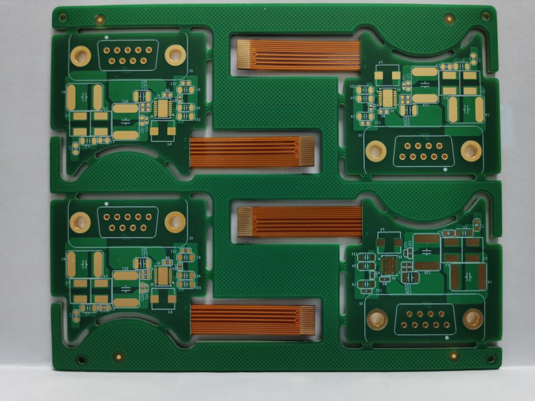 Sanforizado de perforación posterior PCB rígido flexible con Hasl Lf Superficie 1-28 capas Enig tratamiento