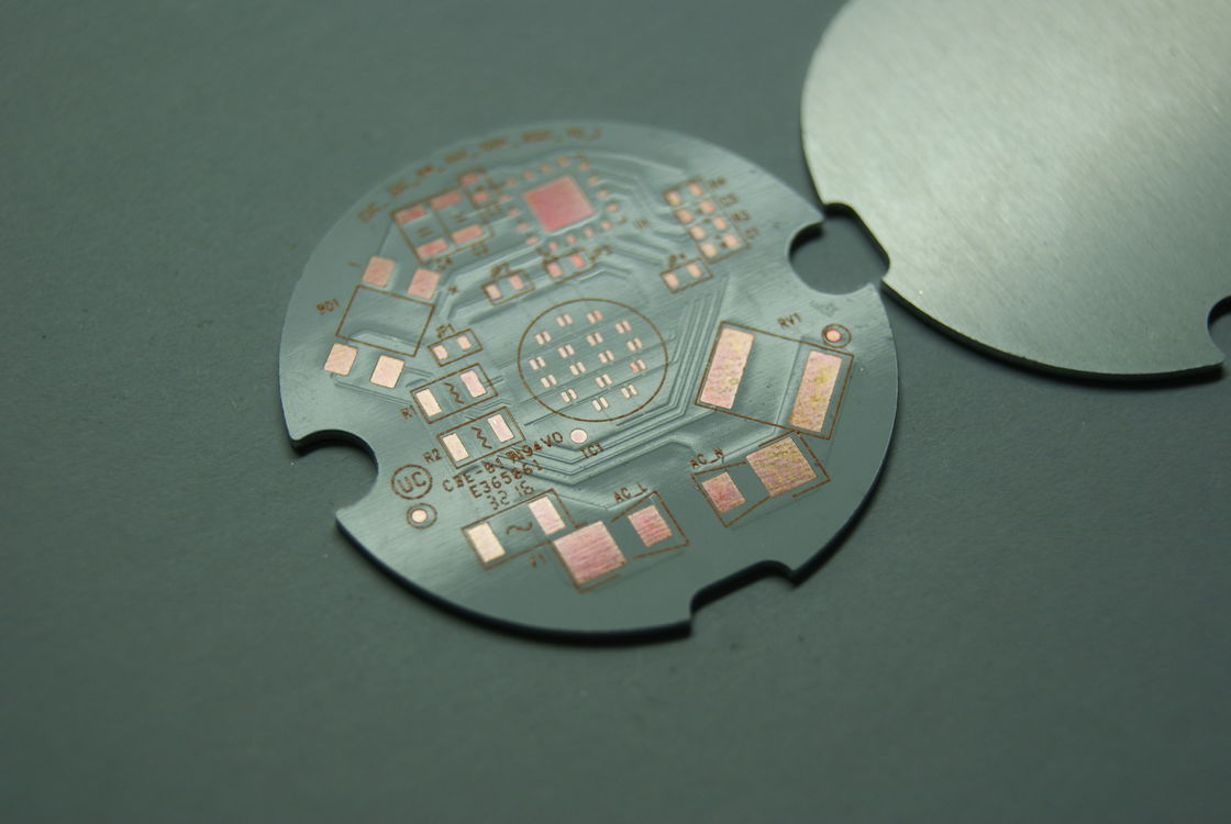 Ventec IMS placa base de PCB, acabado de superficie personalizado 1 capa placa de circuito impreso ISO certificado