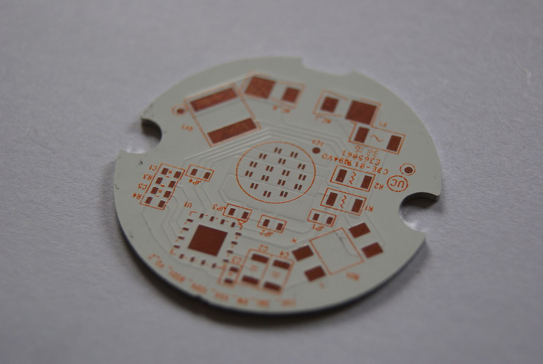 Tarjeta de base de PCB IMS de tela de seda personalizada Conductividad térmica Clientes requieren máscara de soldadura Color