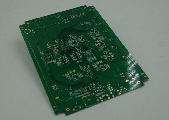 Panel de PCB multicapa de comunicación de banda ancha con acabado superficial de inmersión en oro y 4-32 capas