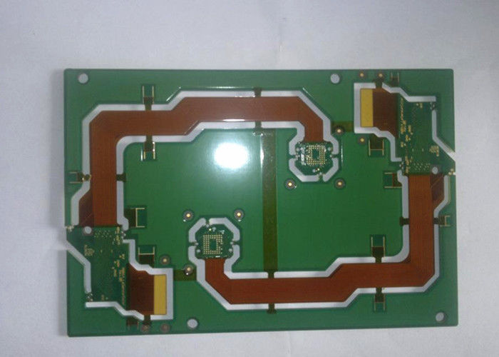 1-8 veces de flexión PCB rígido flexible FR4 poliimida PET 52L 1-28 capas ENIG OSP Plata