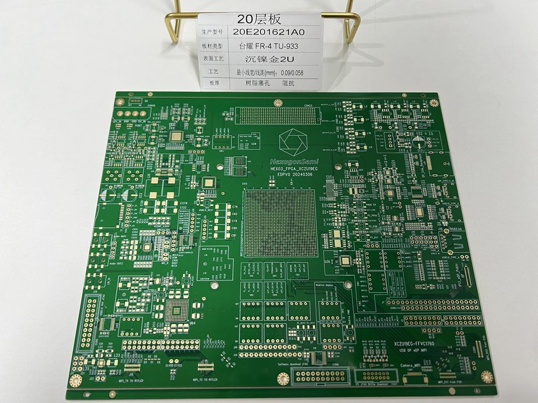 Requisitos especiales Socket de la lámpara y placa de PCB de alta velocidad 100%E-Testing para ensayo