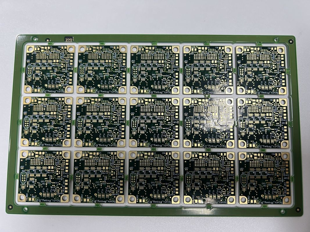 OEM 6 capas de alta velocidad PCB con toma de luz 0.4-3.2Mm Control de impedancia