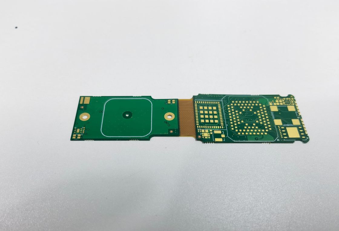HDI PCB rígido flexible con acabado de superficie ENIG 4 capas Fr4/Polyimida HDI 1+N+1