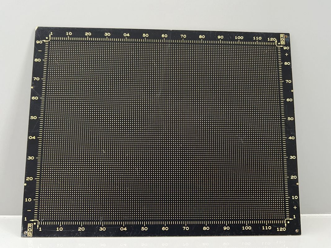 4 capa 1 OZ placa de PCB HDI de cobre con 0.1MM Min tamaño del agujero para la toma de luz