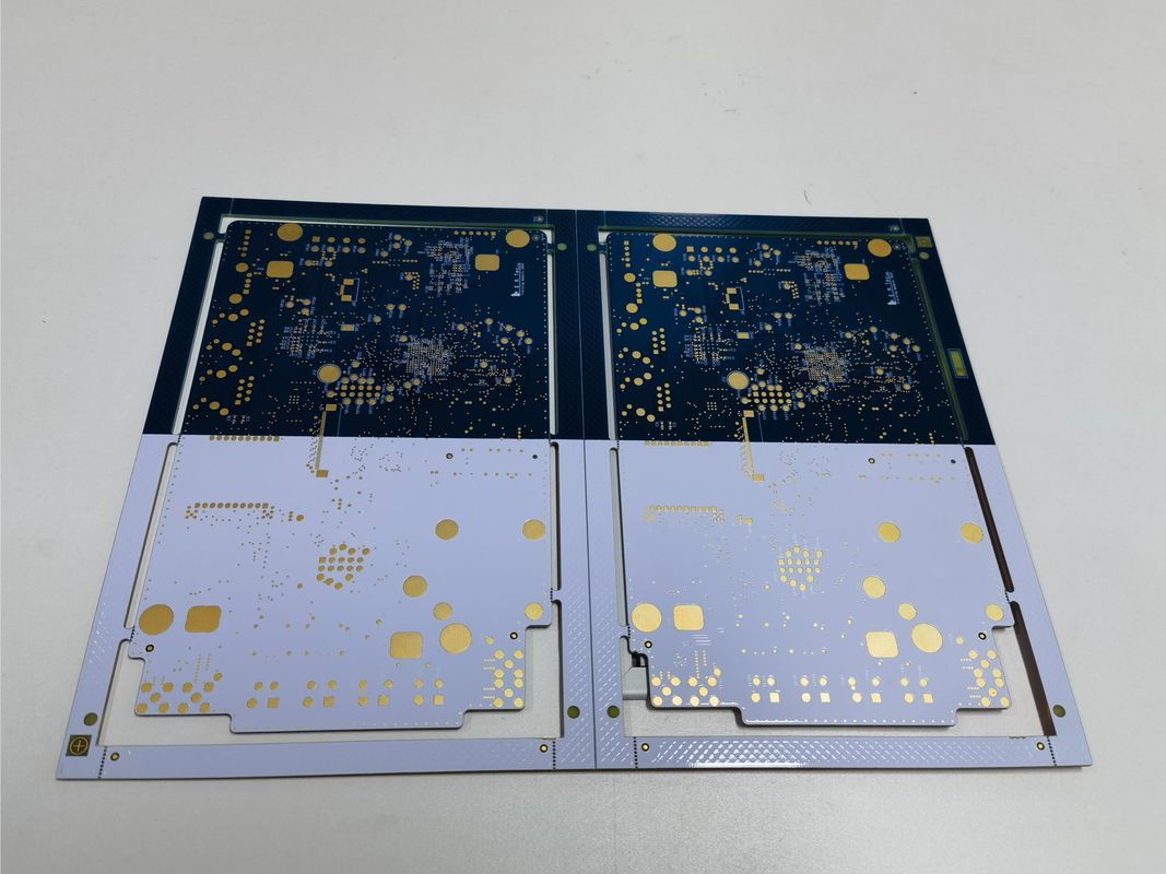 Tg170 FR-4 3OZ Peso de cobre placa de PCB de múltiples capas 4 colores de máscara de soldadura en una placa