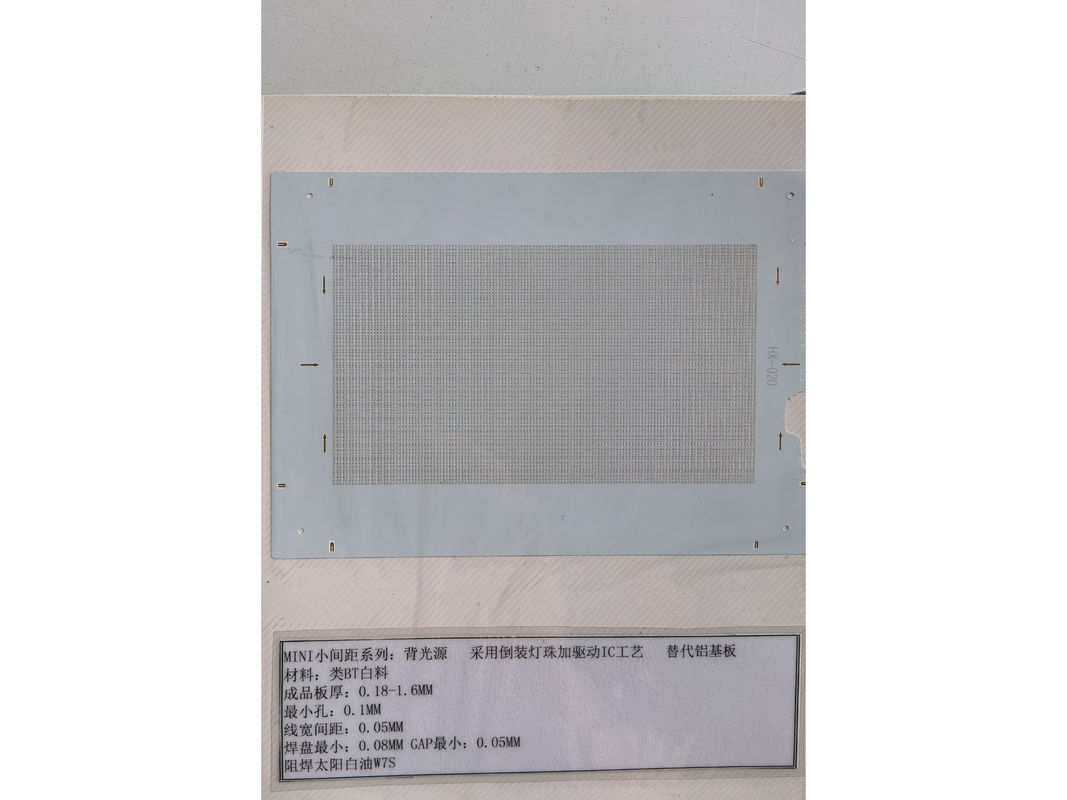 2 capas 0.2 mm ENIG Placas de PCB de sustrato cerámico 0.1 mm Traza 150.C Temperatura máxima