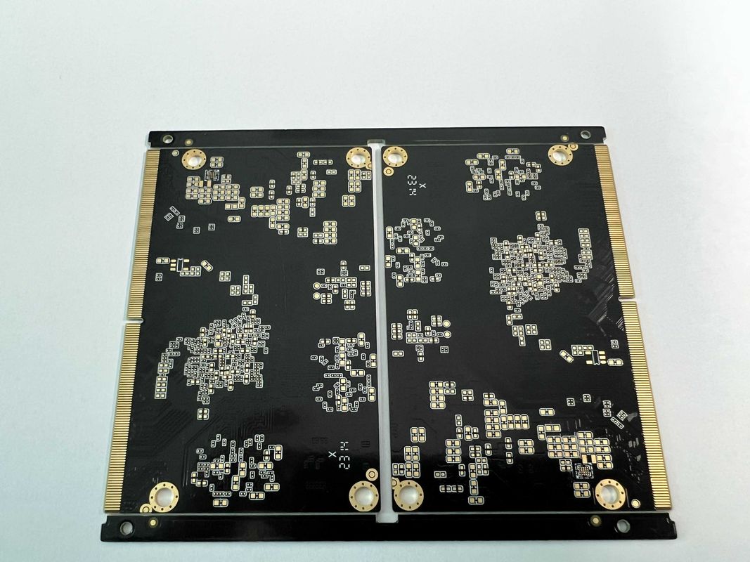 Alta relación de aspecto 10 1 HDI PCB con P1.5 espaciado y 0.3 mm Min. Bga Pitch