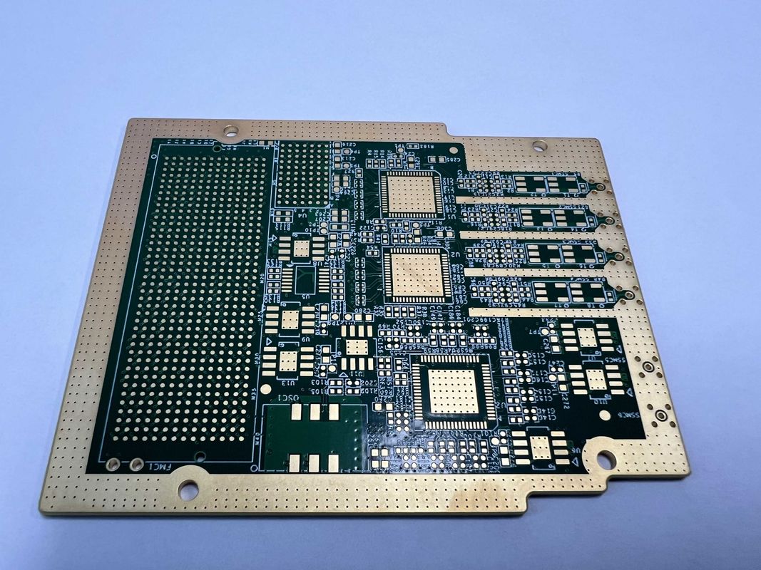 Tabla de PCB de alta velocidad con 0,15 mm de espaciamiento de capas internas y diseño multicapa de 8 capas