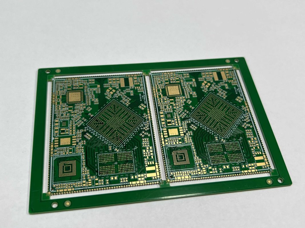 Sí, control de impedancia placa HDI PCB con medio agujero y tamaño mínimo del agujero de 0,15 mm