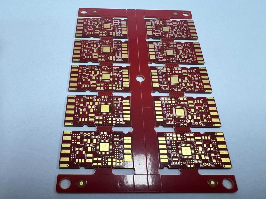 0.10 mm Diámetro mínimo del agujero Placa de PCB de múltiples capas con agujeros de cobre de 20um y prueba eléctrica 100% antes del envío
