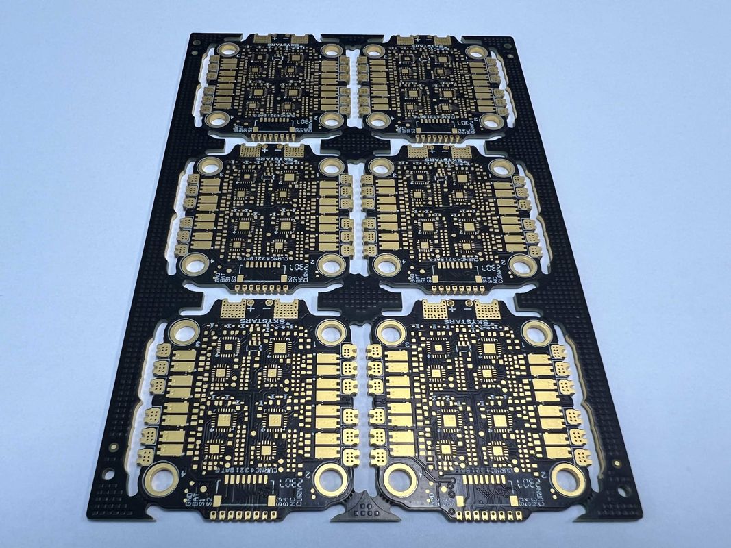 12OZ placa de PCB de varias capas de peso de cobre con superficie de oro de inmersión para aplicaciones y superficie de plata de inmersión