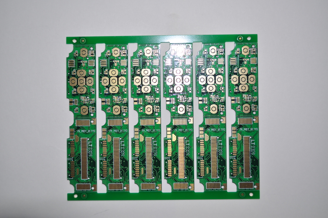 PCB de doble cara con materiales FR4 con tecnología estándar y espacio de conductor de 5 mil