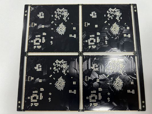 Placa de PCB HDI de alta densidad con medio agujero BGA 0.25mm Socket de lámpara 10 1 relación de aspecto