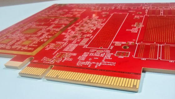 0.1mm Tamaño del agujero del taladro láser HDI placa de PCB para dispositivos electrónicos de densidad espesor 0,4-3,2 mm Materia prima FR4 IT180